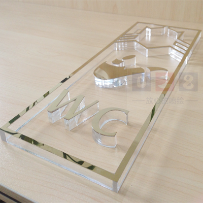 水晶標(biāo)識牌